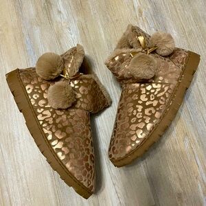 Animal Print booties